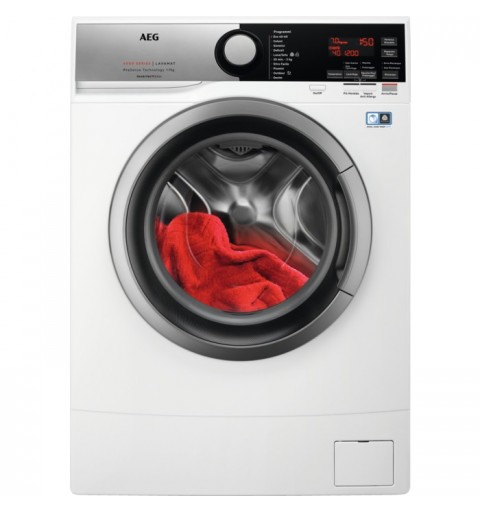 AEG Series 6000 L6SE74B washing machine Front-load 7 kg 1351 RPM White