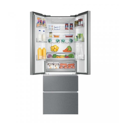 Haier FD 70 Serie 5 HB20FPAAA frigorifero side-by-side Libera installazione 479 L E Argento