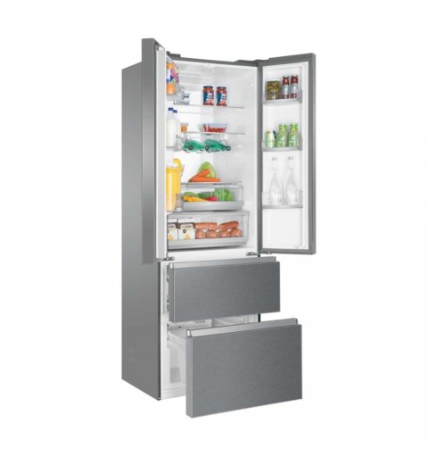 Haier FD 70 Serie 5 HB20FPAAA frigorifero side-by-side Libera installazione 479 L E Argento