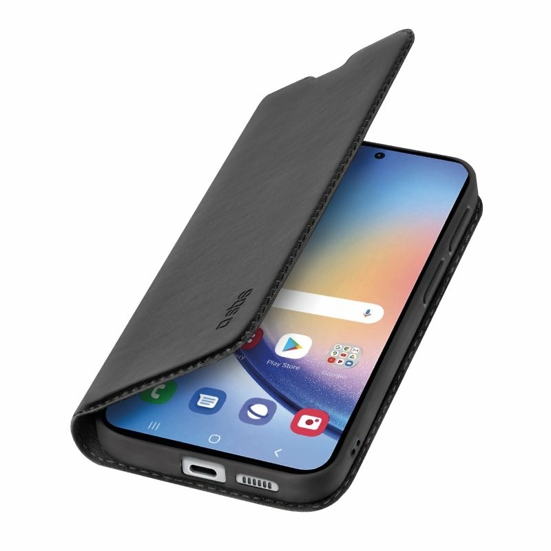 SBS TEBKLITESAA35K coque de protection pour téléphones portables 16,8 cm (6.6") Étui avec portefeuille Noir