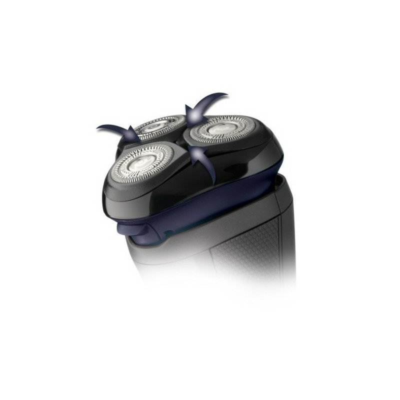 Remington R3002 Rasoir rotatif Tondeuse Noir, Gris