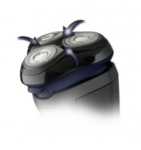 Remington R3002 Máquina de afeitar de rotación Recortadora Negro, Gris