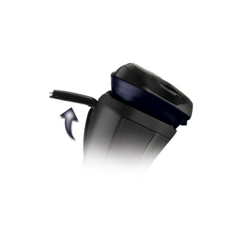 Remington R3002 Máquina de afeitar de rotación Recortadora Negro, Gris