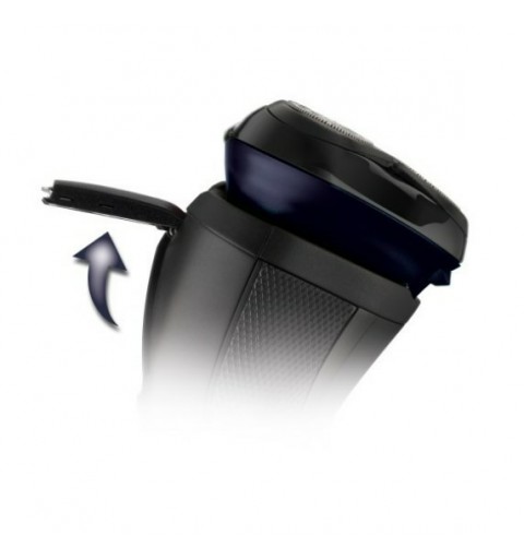 Remington R3002 Máquina de afeitar de rotación Recortadora Negro, Gris