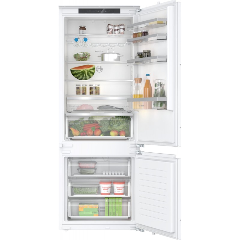 Bosch Serie 4 KBN96VFE0 Kühl- und Gefrierkombination Integriert 383 l E Weiß