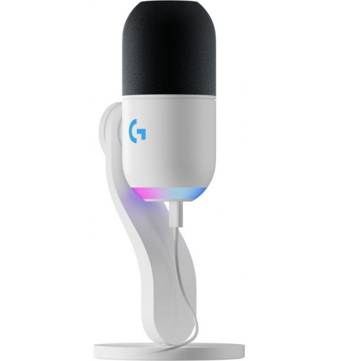 Logitech G Yeti GX Noir, Blanc Microphone de table