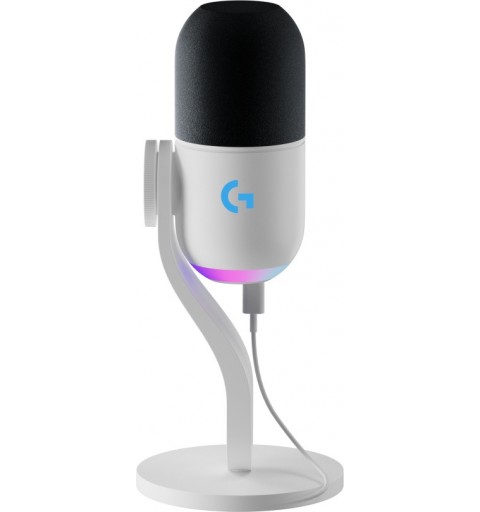 Logitech G Yeti GX Noir, Blanc Microphone de table