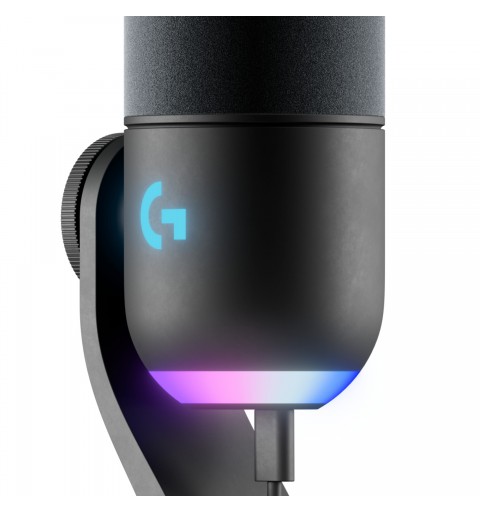 Logitech G Yeti GX Negro Micrófono de superficie para mesa
