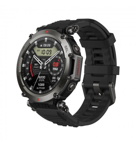 Amazfit T-Rex Ultra 3,53 cm (1.39") AMOLED Digital 454 x 454 Pixel Touchscreen Schwarz WLAN GPS