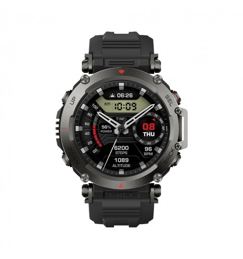Amazfit T-Rex Ultra 3,53 cm (1.39") AMOLED Digital 454 x 454 Pixel Touchscreen Schwarz WLAN GPS
