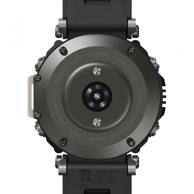 Amazfit T-Rex Ultra 3,53 cm (1.39") AMOLED Digital 454 x 454 Pixel Touchscreen Schwarz WLAN GPS
