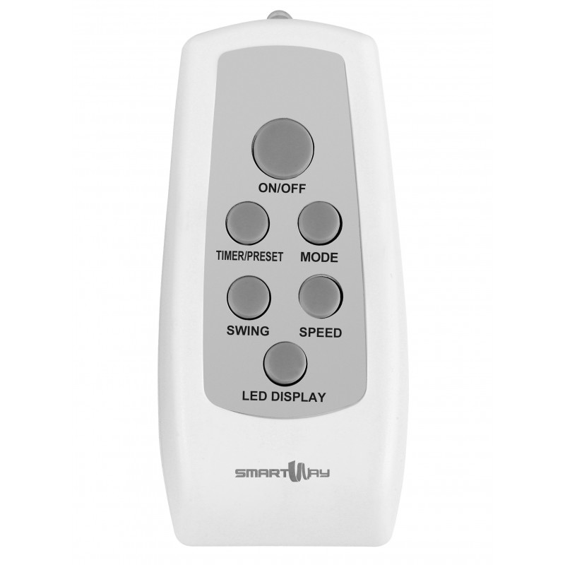 Smartway SPR40TW Ventilator Grau, Weiß