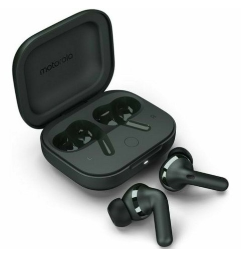 Motorola Moto Buds+ Auriculares Inalámbrico Dentro de oído Llamadas Música Deporte Uso diario Bluetooth Gris