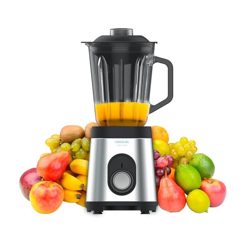CECOTEC 4156 FRULLATORE 1800W 1.5LT POWER BLACK TITANIUM INOX
