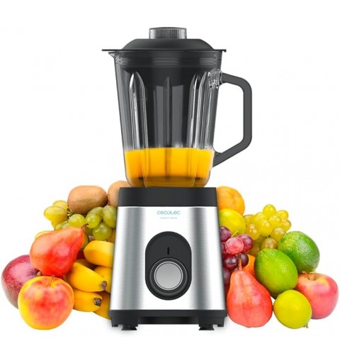 CECOTEC 4156 FRULLATORE 1800W 1.5LT POWER BLACK TITANIUM INOX