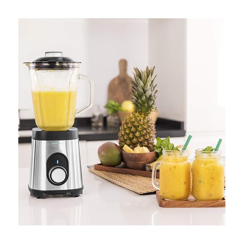 CECOTEC 4156 FRULLATORE 1800W 1.5LT POWER BLACK TITANIUM INOX