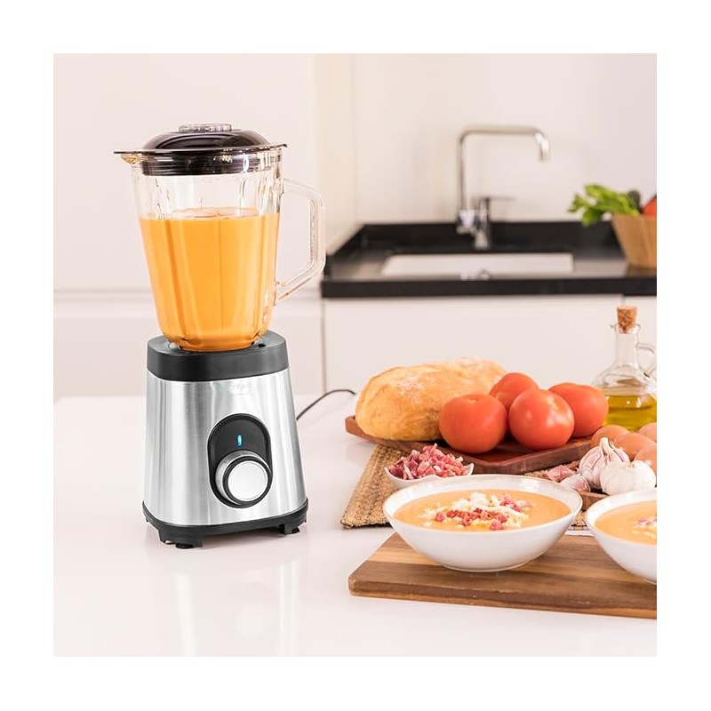 CECOTEC 4156 FRULLATORE 1800W 1.5LT POWER BLACK TITANIUM INOX