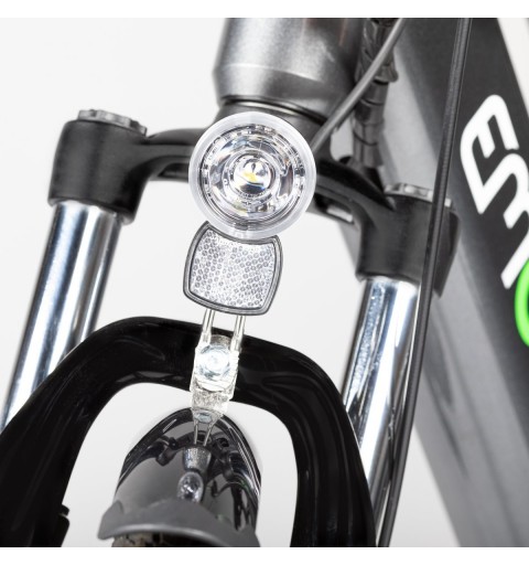 EMG Queen 28P - telaio in alluminio 19", ruota 28", freno a disco a p, sospensioni ant., cambio Shimano, batteria 36V 13Ah