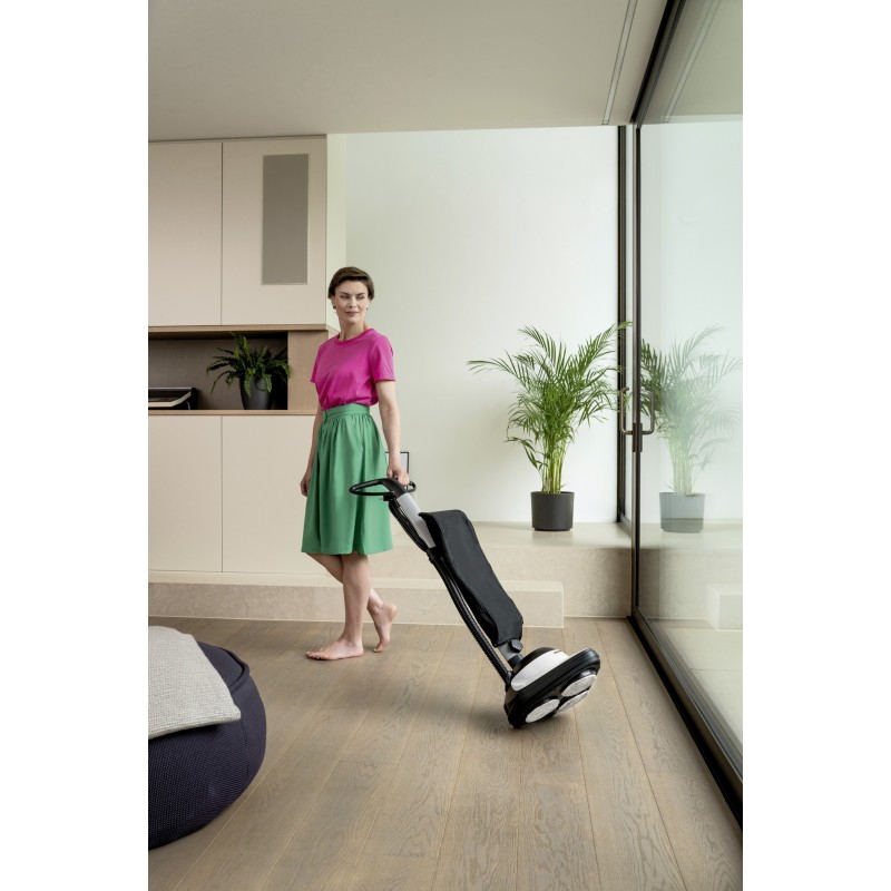 Kärcher FP 303 Lucidatrice per pavimenti 1000 Giri min Nero, Bianco