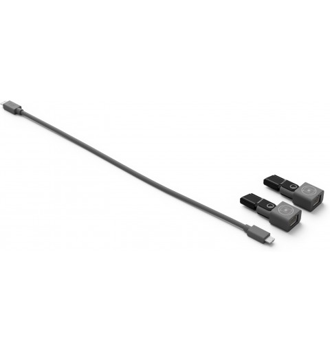 Logitech Rally Mic Pod CAT Coupler Extender cable Graphite