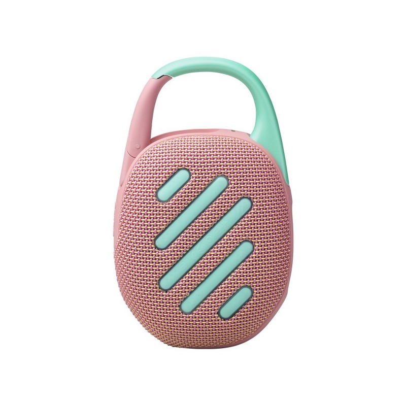 JBL Clip 5 Altoparlante portatile mono Menta, Rosa 7 W