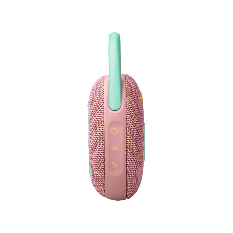 JBL Clip 5 Altoparlante portatile mono Menta, Rosa 7 W