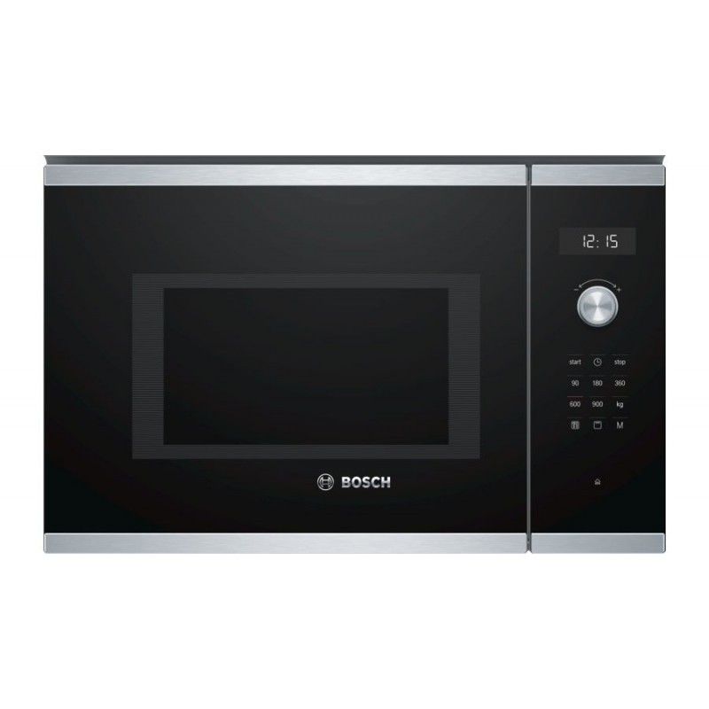 Bosch Serie 6 BEL554MS0 microondas Encimera Microondas combinado 25 L 900 W Acero inoxidable