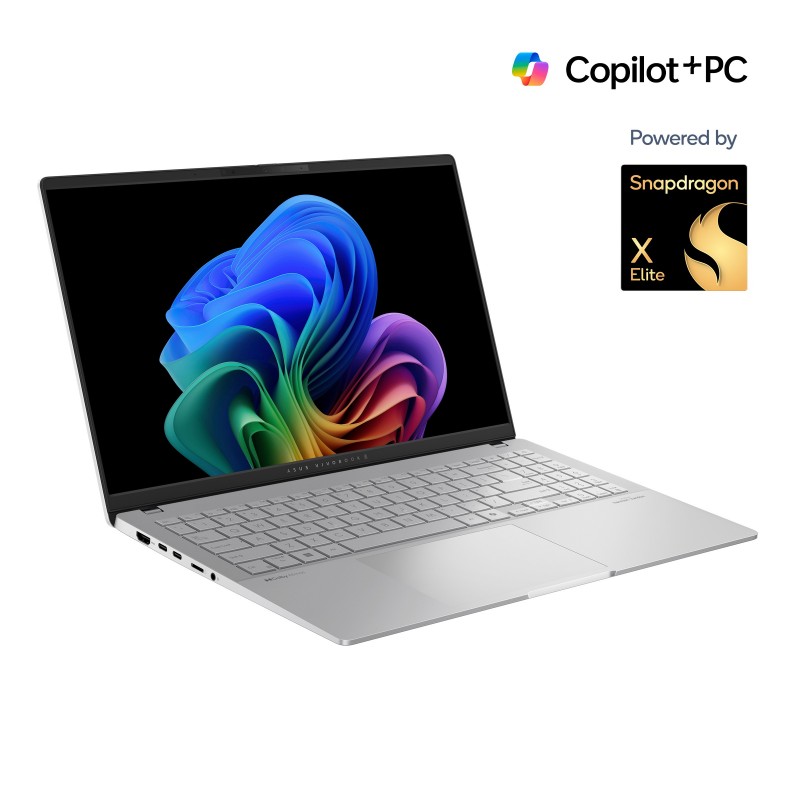 ASUS Vivobook S 15 S5507QA-MA006W Qualcomm Snapdragon X1E-78-100 Laptop 39,6 cm (15.6") 3K 16 GB LPDDR5x-SDRAM 1 TB SSD Wi-Fi 7