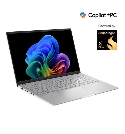 ASUS Vivobook S 15 S5507QA-MA006W Qualcomm Snapdragon X1E-78-100 Laptop 39,6 cm (15.6") 3K 16 GB LPDDR5x-SDRAM 1 TB SSD Wi-Fi 7
