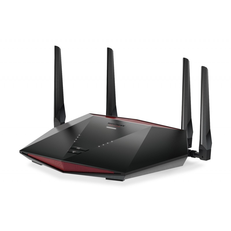 NETGEAR Nighthawk XR1000 WiFi 6 Gaming Router WLAN-Router Gigabit Ethernet Dual-Band (2,4 GHz 5 GHz) Schwarz
