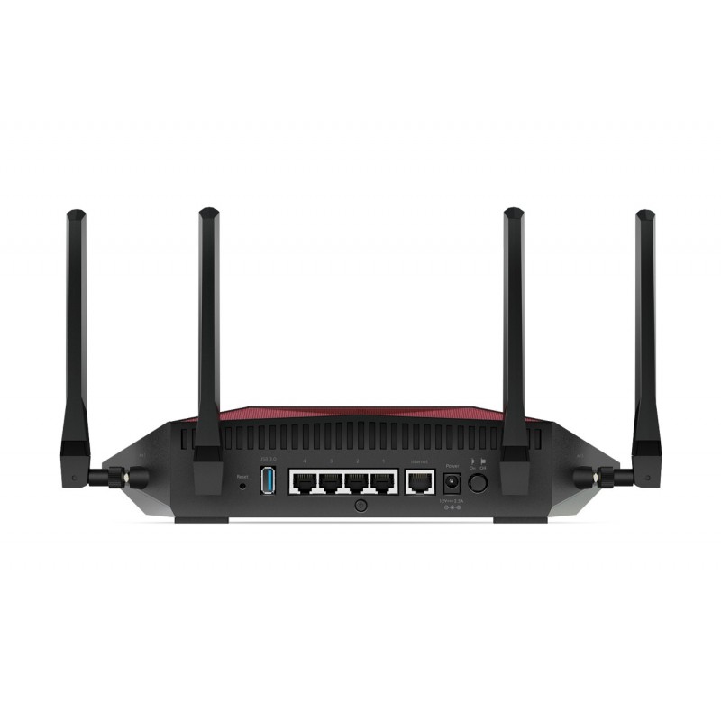 NETGEAR Nighthawk XR1000 WiFi 6 Gaming Router WLAN-Router Gigabit Ethernet Dual-Band (2,4 GHz 5 GHz) Schwarz