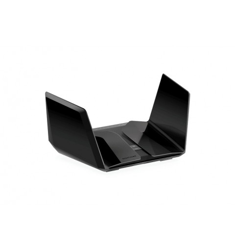 NETGEAR Nighthawk RAXE500 router wireless Gigabit Ethernet Tri-band (2,4 GHz 5 GHz 6 GHz) Nero