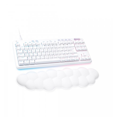 Logitech G G713 Tastatur Gaming USB QWERTY US International Weiß