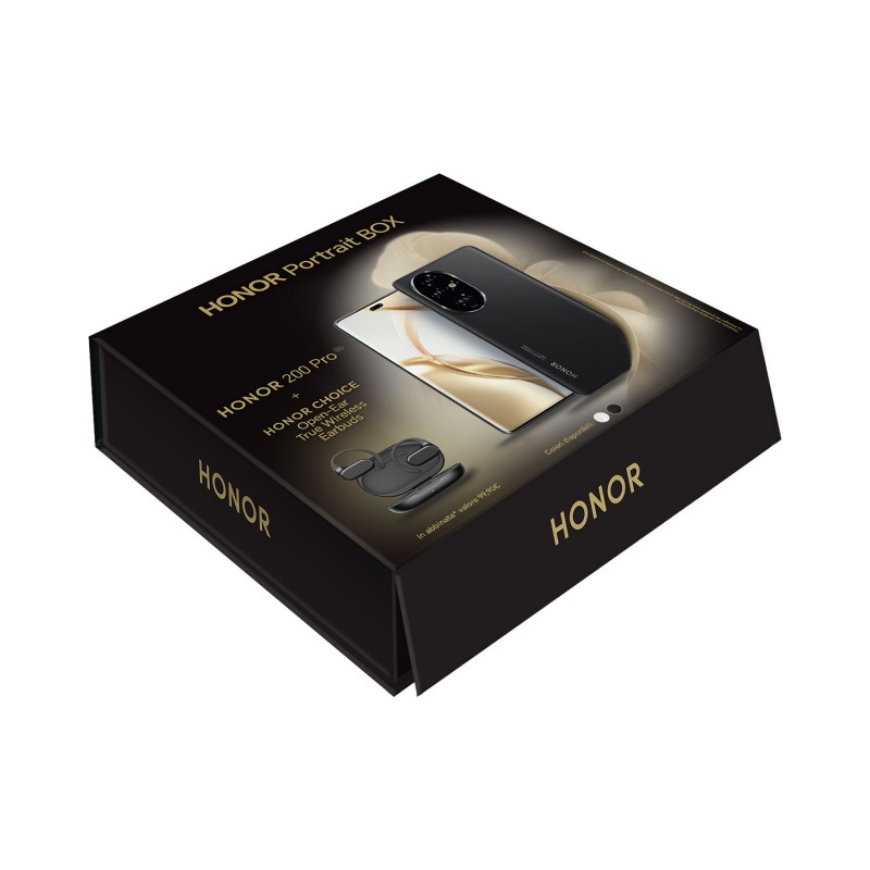 Honor 200 Pro 5G + Earbuds Choice 17,2 cm (6.78") Double SIM Android 14 USB Type-C 12 Go 512 Go 5200 mAh Noir