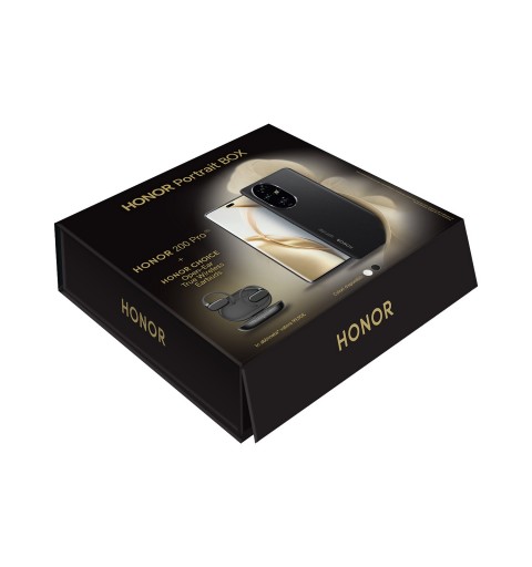 Honor 200 Pro 5G + Earbuds Choice 17,2 cm (6.78") Double SIM Android 14 USB Type-C 12 Go 512 Go 5200 mAh Noir