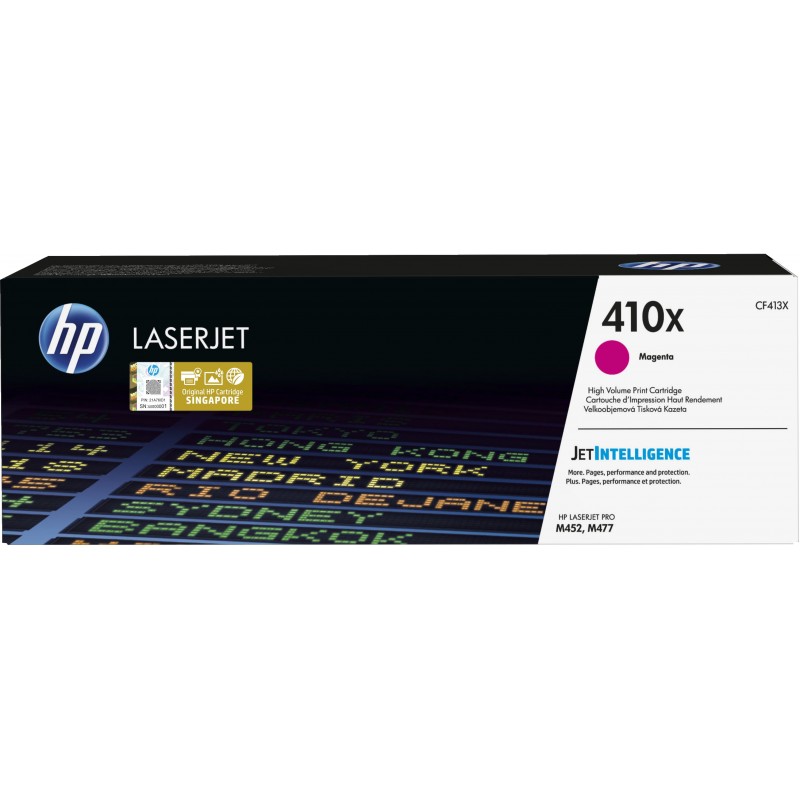 HP Original 410X Magenta LaserJet Tonerkartusche mit hoher Reichweite