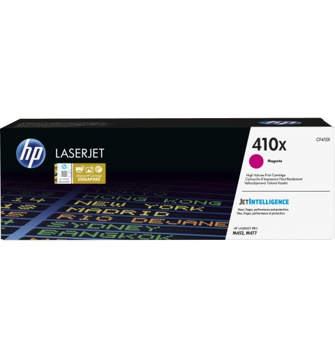 HP Cartuccia Toner originale magenta ad alta capacità LaserJet 410X