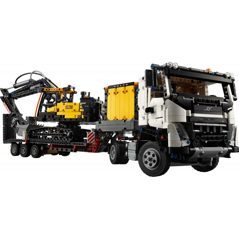 LEGO Autocarro Volvo FMX ed Escavatore elettrico EC230
