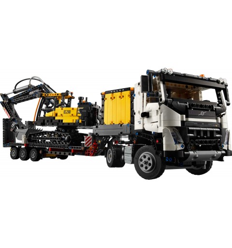 LEGO Autocarro Volvo FMX ed Escavatore elettrico EC230