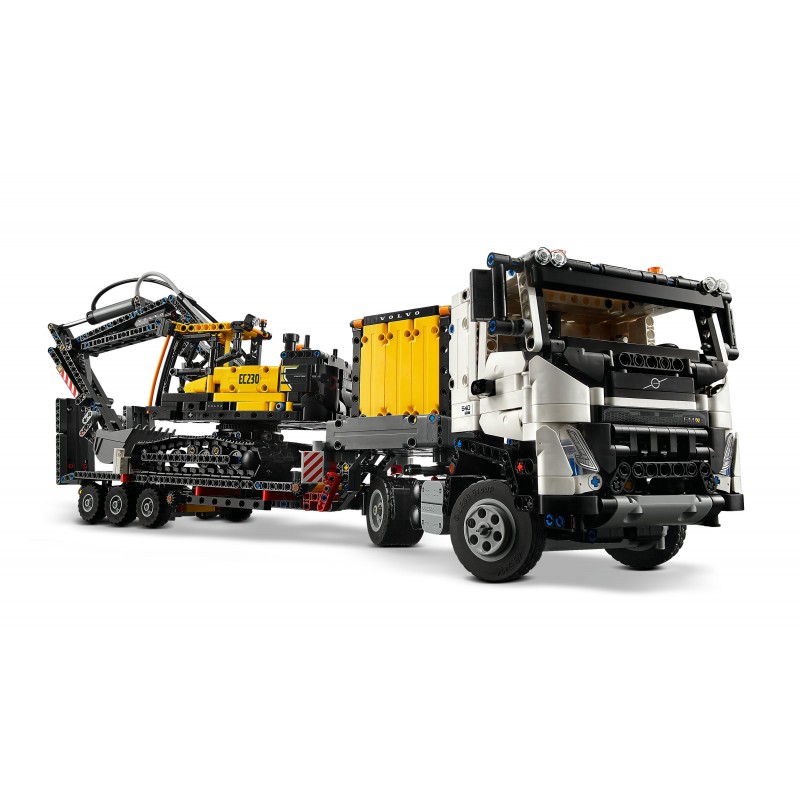 LEGO Autocarro Volvo FMX ed Escavatore elettrico EC230