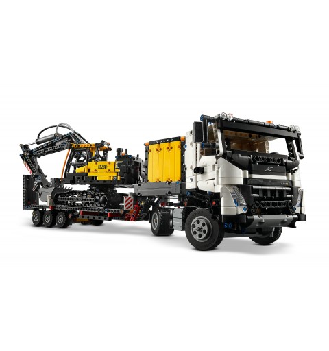 LEGO Camion Volvo FMX et pelleteuse électrique EC230