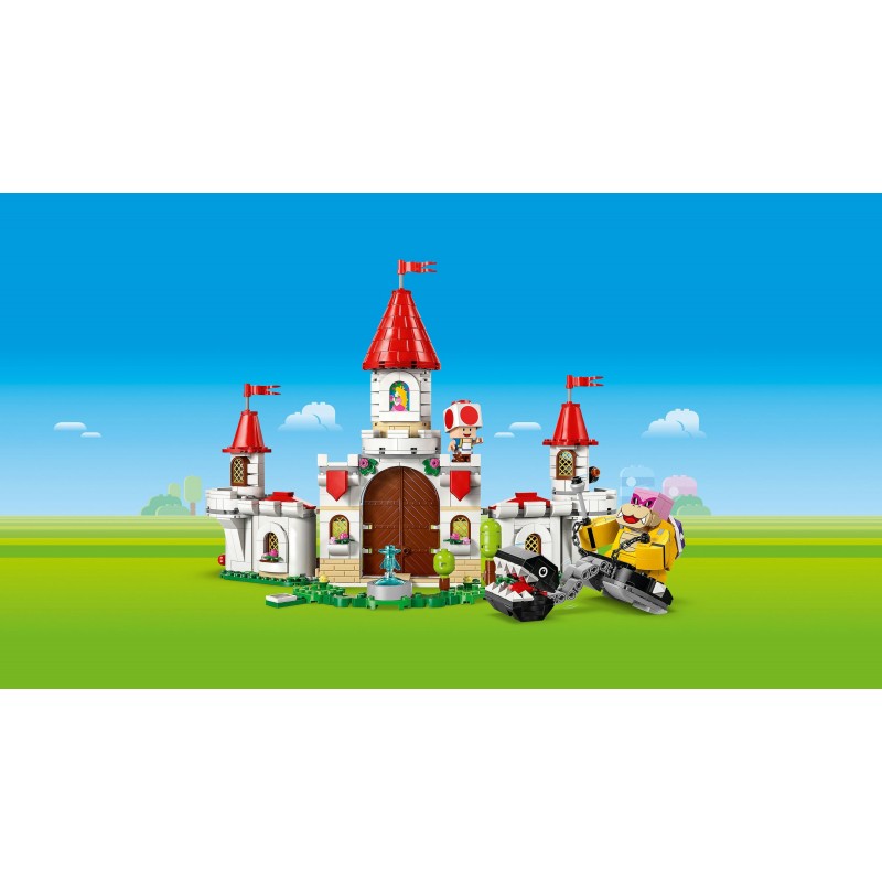 LEGO Combate contra Roy en el Castillo de Peach