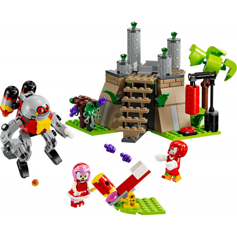 LEGO Knuckles and the Master Emerald Shrine
