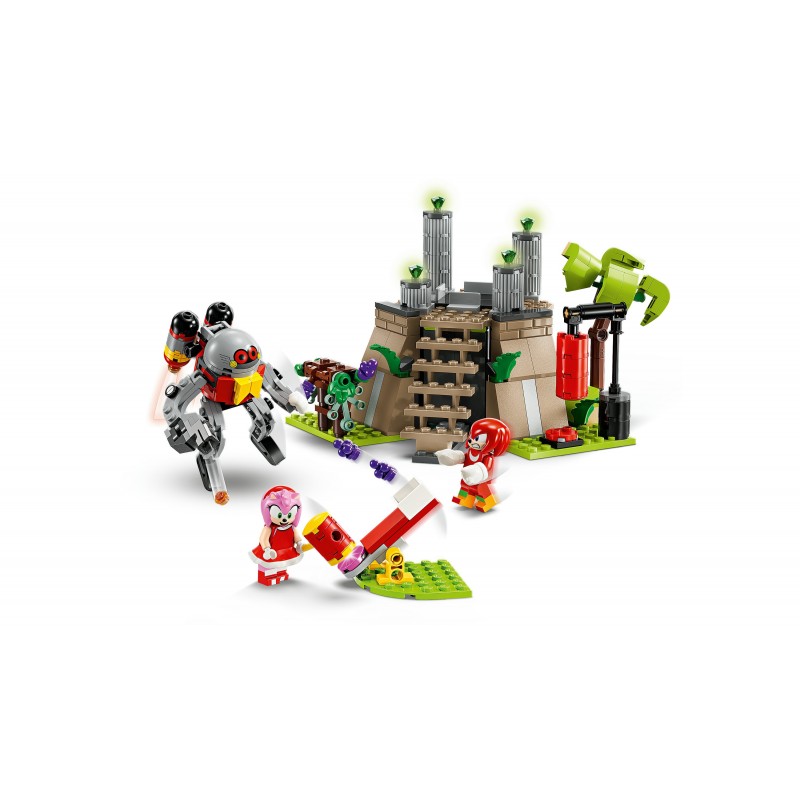 LEGO Knuckles and the Master Emerald Shrine