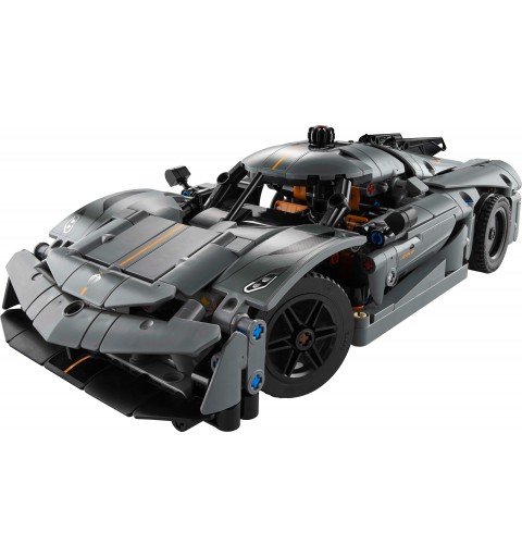 LEGO Hipercoche Koenigsegg Jesko Absolut Gris
