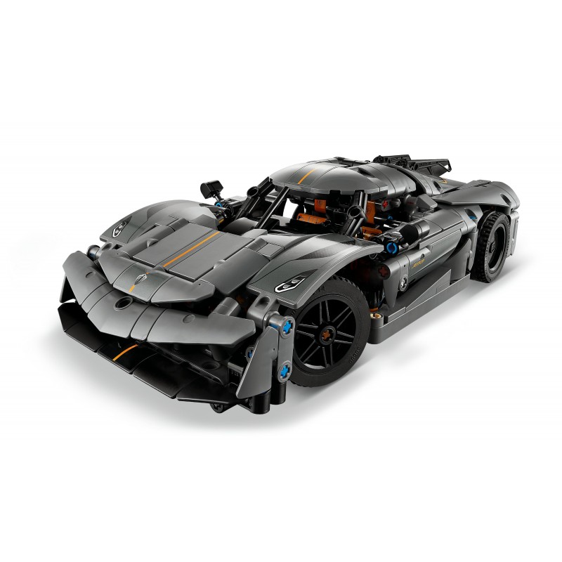LEGO Hipercoche Koenigsegg Jesko Absolut Gris