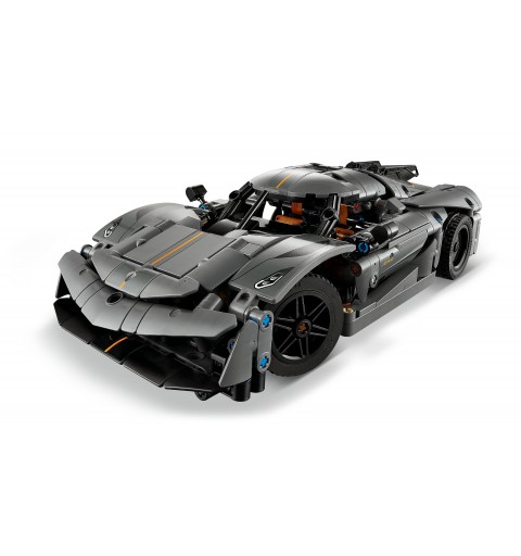 LEGO Hipercoche Koenigsegg Jesko Absolut Gris
