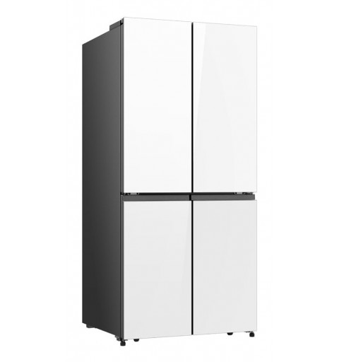 Hisense RQ5P470SETE Side-by-Side Kühlkombination Freistehend 483 l E Weiß