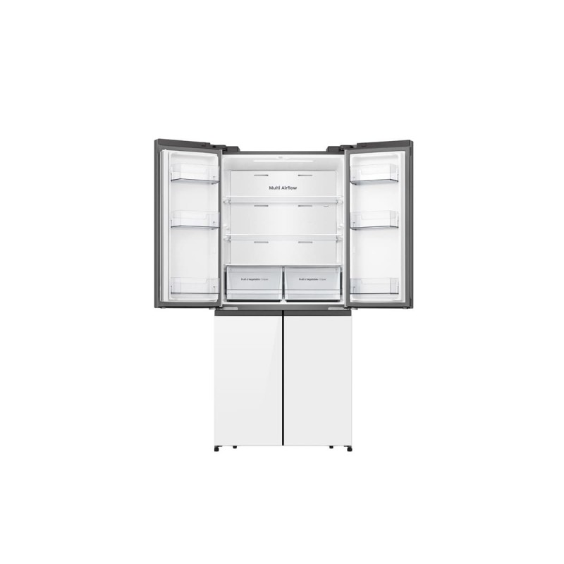 Hisense RQ5P470SETE Side-by-Side Kühlkombination Freistehend 483 l E Weiß