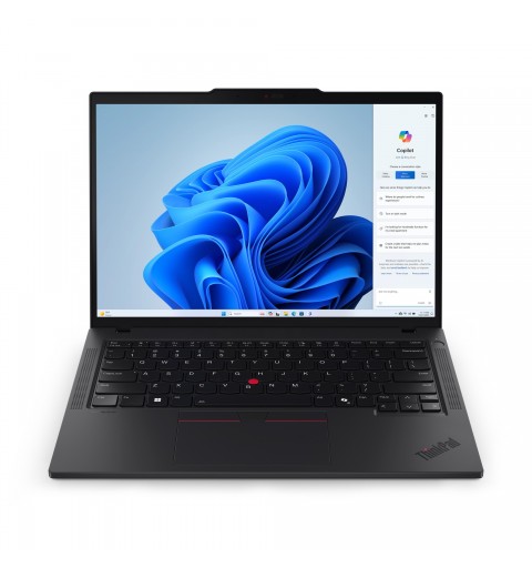 Lenovo ThinkPad T14 Intel Core Ultra 7 155U Laptop 35,6 cm (14") WUXGA 32 GB DDR5-SDRAM 1 TB SSD Wi-Fi 6E (802.11ax) Windows 11